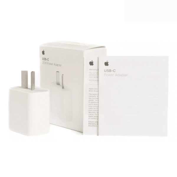 CABEZAL CARGADOR IPHONE USB-C ORIGINAL 20w