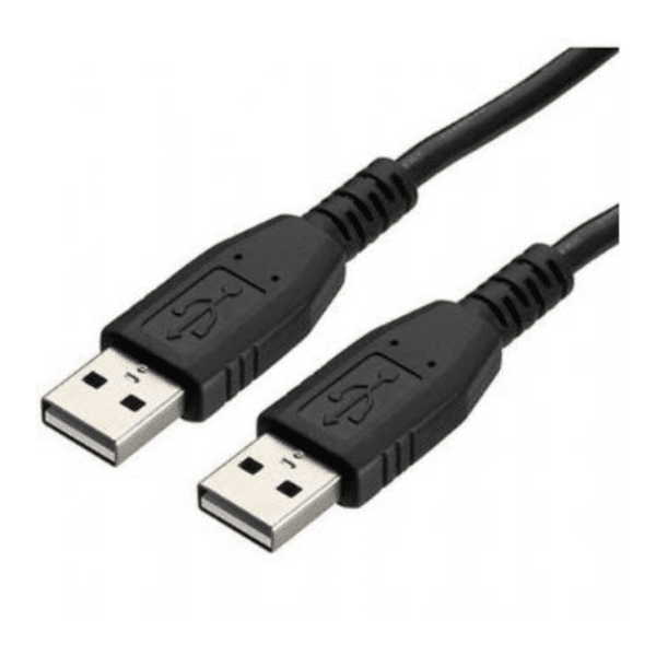 CABLE DOBLE USB MACHO