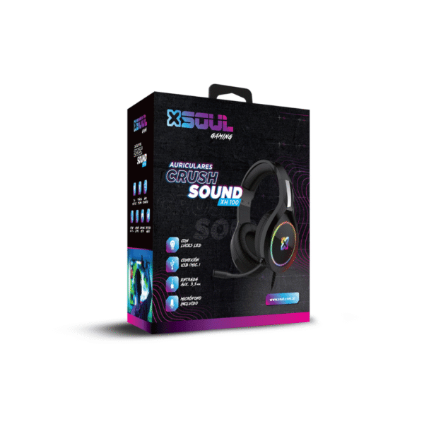 AURICULAR GAMER SOUL XH 100